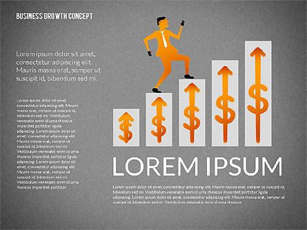 Concepto de crecimiento empresarial, Diapositiva 13, 02252, Plantillas de presentación — PoweredTemplate.com