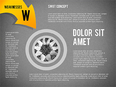 Concept Swot, Diapositive 14, 02253, Modèles commerciaux — PoweredTemplate.com
