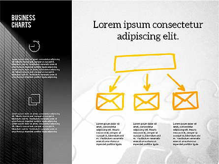 Graphiques métier et formes sur le tableau, Diapositive 16, 02254, Formes — PoweredTemplate.com