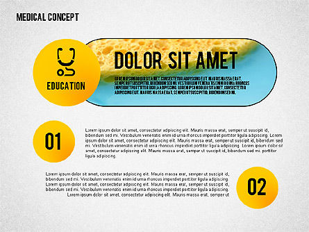 Medisch concept, Dia 5, 02257, Medische Diagrammen en Grafieken — PoweredTemplate.com