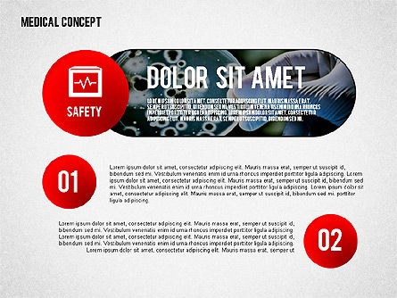 Concept médical, Diapositive 7, 02257, Schémas et graphiques médicaux — PoweredTemplate.com