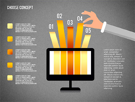 Haciendo un concepto de elección, Diapositiva 15, 02259, Plantillas de presentación — PoweredTemplate.com