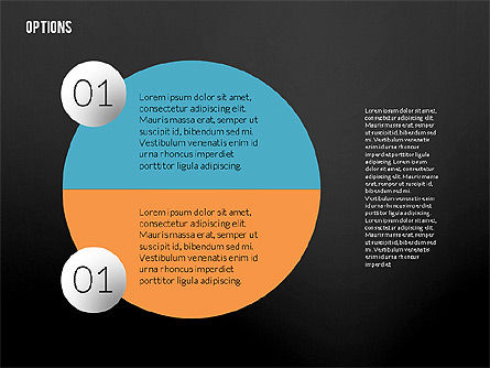 Options en spirale, Diapositive 15, 02261, Schémas d'étapes — PoweredTemplate.com