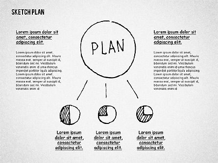 Plan d'esquisse d'entreprise, Diapositive 6, 02265, Modèles commerciaux — PoweredTemplate.com