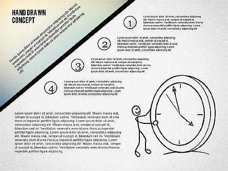 Concepto de presentación con Stickman, Diapositiva 6, 02266, Plantillas de presentación — PoweredTemplate.com