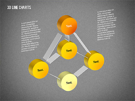 Caixa de ferramentas .3d charts, Deslizar 10, 02267, Modelos de Negócio — PoweredTemplate.com