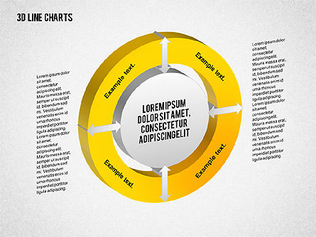 Caixa de ferramentas .3d charts, Deslizar 6, 02267, Modelos de Negócio — PoweredTemplate.com