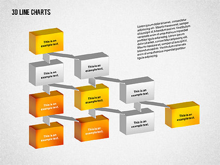 Caixa de ferramentas .3d charts, Deslizar 8, 02267, Modelos de Negócio — PoweredTemplate.com