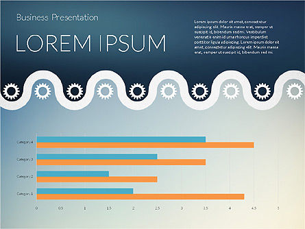 Modèle de présentation de rapports commerciaux, Diapositive 16, 02268, Modèles de présentations — PoweredTemplate.com