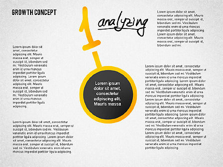 Concept van de groei presentatiesjabloon, Dia 3, 02269, Presentatie Templates — PoweredTemplate.com