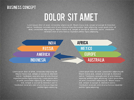 Caja de Herramientas de Infografía Empresarial, Diapositiva 10, 02272, Infografías — PoweredTemplate.com