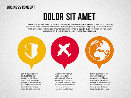 Kotak Peralatan Infografis Bisnis, Slide 3, 02272, Infografis — PoweredTemplate.com