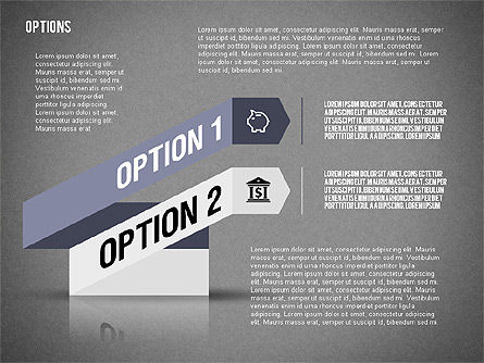 Pilihan Gaya Arah Tanda Jalan, Slide 14, 02277, Diagram Panggung — PoweredTemplate.com