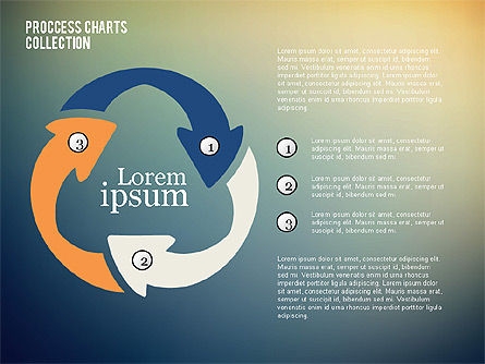 Diagrama de proceso circular, Diapositiva 11, 02278, Diagramas de proceso — PoweredTemplate.com