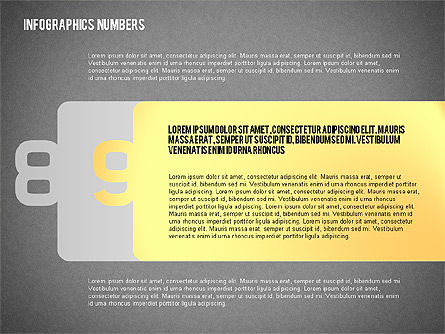 숫자와 아이콘이있는 옵션, 슬라이드 18, 02279, 단계 도표 — PoweredTemplate.com