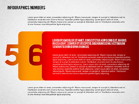 Opzioni con i numeri e le icone, Slide 6, 02279, Diagrammi Palco — PoweredTemplate.com