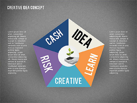 Modèle de présentation d'idée, Diapositive 13, 02283, Modèles de présentations — PoweredTemplate.com