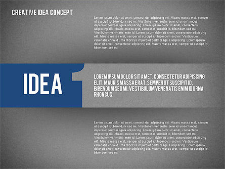 Idea Presentation Template, Slide 14, 02283, Presentation Templates — PoweredTemplate.com