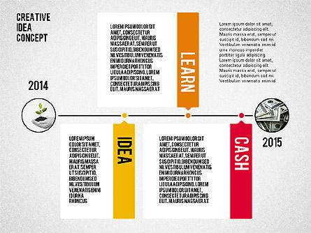 Modèle de présentation d'idée, Diapositive 4, 02283, Modèles de présentations — PoweredTemplate.com