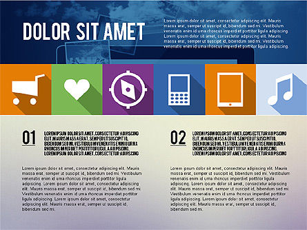 Modern Presentation with Icons in Flat Design, Slide 7, 02284, Presentation Templates — PoweredTemplate.com