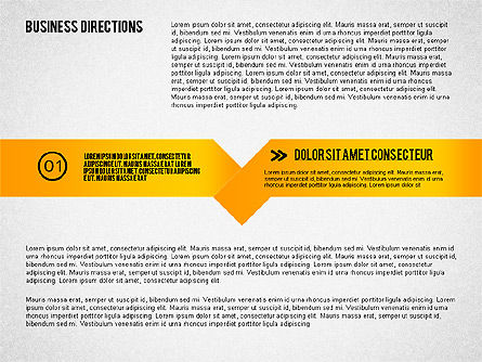 Ornamentate Interlacing Opciones, Plantilla de PowerPoint, 02288, Diagramas de la etapa — PoweredTemplate.com