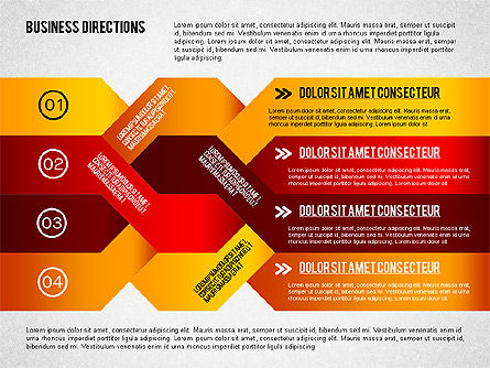 Options d'entrelacement ornés, Diapositive 4, 02288, Schémas d'étapes — PoweredTemplate.com