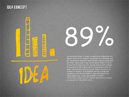 Diagramas de Doodle de la Idea, Diapositiva 15, 02296, Plantillas de presentación — PoweredTemplate.com