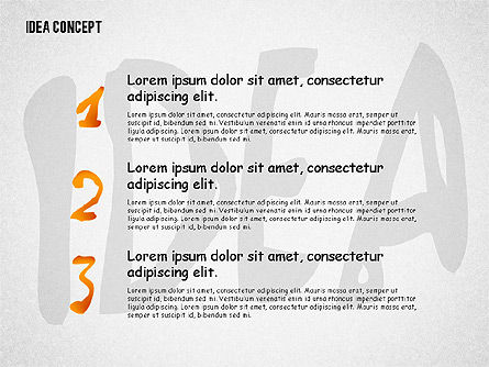 아이디어 낙서 다이어그램, 슬라이드 2, 02296, 프레젠테이션 템플릿 — PoweredTemplate.com