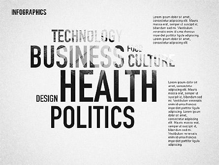 Presentación de negocios con Infographics, Plantilla de PowerPoint, 02300, Plantillas de presentación — PoweredTemplate.com