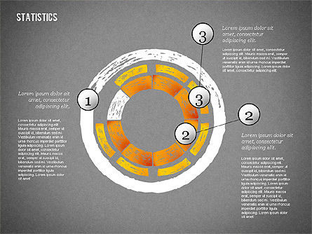 Diagram Statistik, Slide 14, 02303, Model Bisnis — PoweredTemplate.com