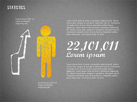 Diagramas de estadísticas, Diapositiva 16, 02303, Modelos de negocios — PoweredTemplate.com