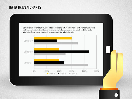 Touchpad Datengesteuertes Diagramm, Folie 5, 02304, Datengetriebene Diagramme und Charts — PoweredTemplate.com