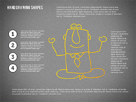Personnage du superhéros, Diapositive 14, 02306, Formes — PoweredTemplate.com