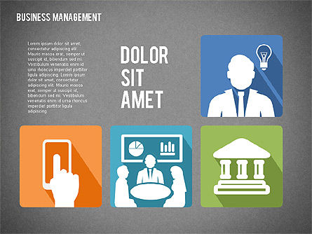 Business Management Presentation Template, Slide 12, 02314, Presentation Templates — PoweredTemplate.com