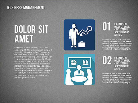 Business Management Presentation Template, Slide 16, 02314, Presentation Templates — PoweredTemplate.com