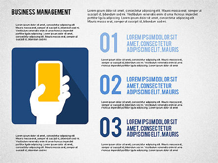 Modèle de présentation de gestion d'entreprise, Diapositive 2, 02314, Modèles de présentations — PoweredTemplate.com