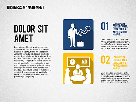 Business management presentatiesjabloon, Dia 8, 02314, Presentatie Templates — PoweredTemplate.com