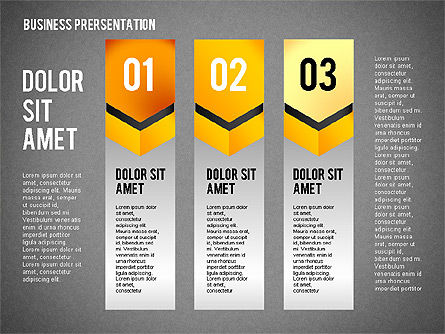 Caja de herramientas Cuatro Pasos, Diapositiva 11, 02317, Diagramas de la etapa — PoweredTemplate.com
