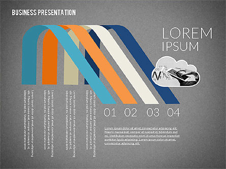 Plantilla de presentación colorida y elegante, Diapositiva 12, 02322, Plantillas de presentación — PoweredTemplate.com