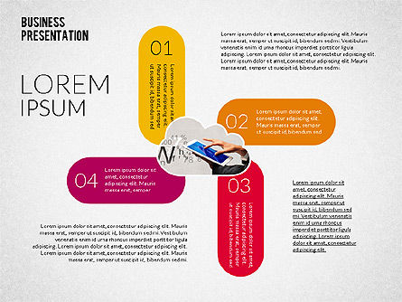 Modèle de présentation coloré et élégant, Diapositive 7, 02322, Modèles de présentations — PoweredTemplate.com