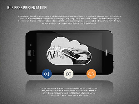 Modello di presentazione colorato ed elegante, Slide 9, 02322, Modelli Presentazione — PoweredTemplate.com