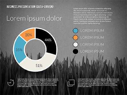 Modèle de présentation d'entreprise piloté par les données, Diapositive 10, 02328, Modèles de présentations — PoweredTemplate.com