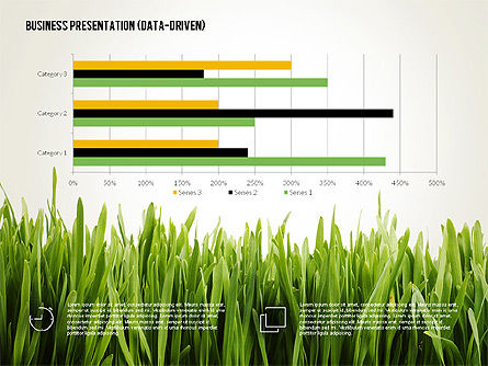Plantilla de presentación de datos dirigida por datos, Diapositiva 6, 02328, Plantillas de presentación — PoweredTemplate.com