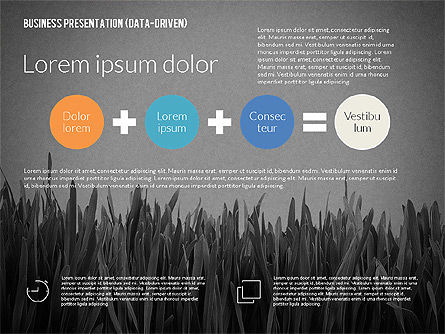 Modèle de présentation d'entreprise piloté par les données, Diapositive 9, 02328, Modèles de présentations — PoweredTemplate.com
