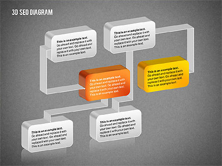 3D SEO Process Diagram, Slide 13, 02329, Process Diagrams — PoweredTemplate.com