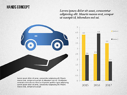 Hands with Objects Shapes, Slide 4, 02336, Presentation Templates — PoweredTemplate.com