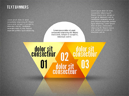 Banner di testo geometriche, Slide 10, 02337, Caselle di Testo — PoweredTemplate.com