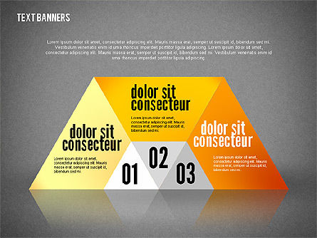 Banner di testo geometriche, Slide 15, 02337, Caselle di Testo — PoweredTemplate.com