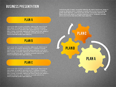 Business Presentation with Globe, Slide 12, 02344, Presentation Templates — PoweredTemplate.com
