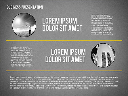 Business Presentation with Globe, Slide 16, 02344, Presentation Templates — PoweredTemplate.com